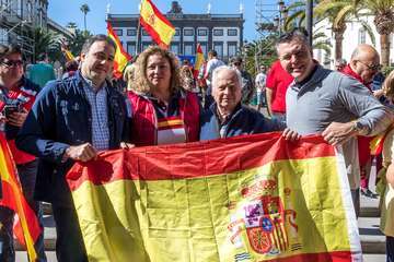 Concentración en la capital grancanaria por la 